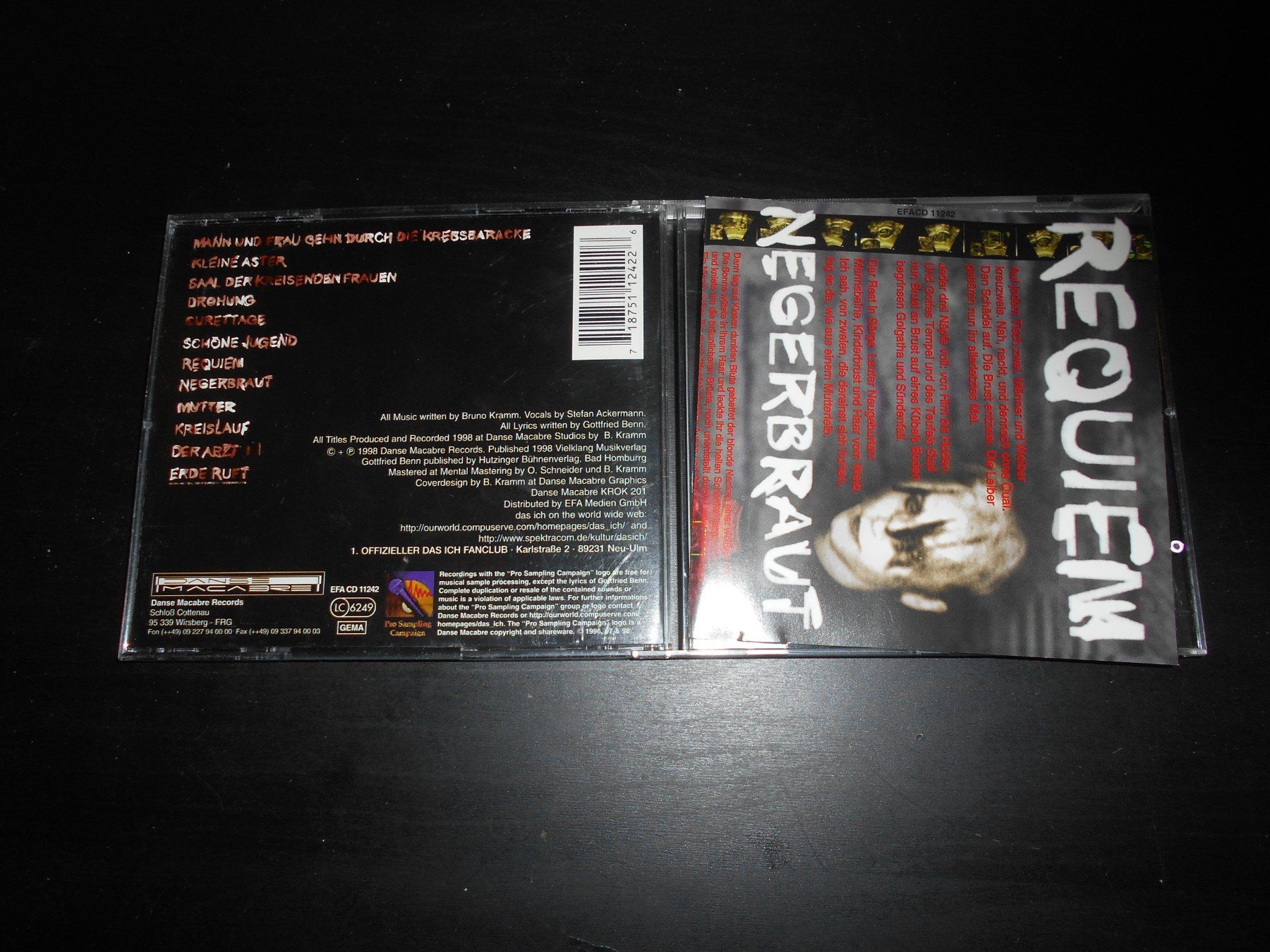 CD: Das Ich – Morgue / 1998 – Usato da Aarberg venduto da witchhunter01 1