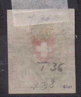 Alle Briefmarken: TOP Rayon 16II , T36, blaue Raute +++ – Gebraucht aus Samnaun-Compatsch von Muckimu 1