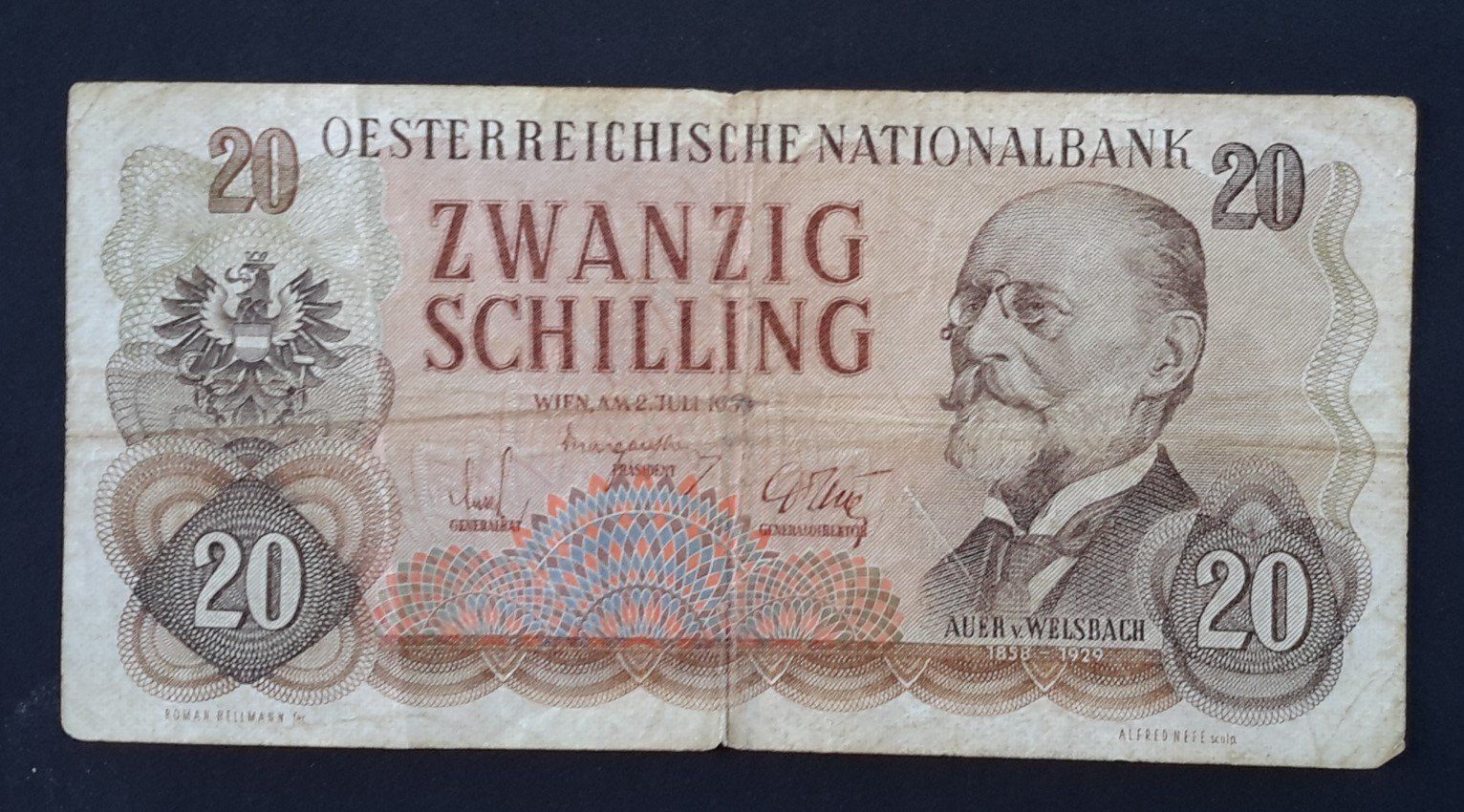 Banconote: BANKNOTE ÖSTERREICH – Usato da Ostermundigen venduto da Heavenmaus75