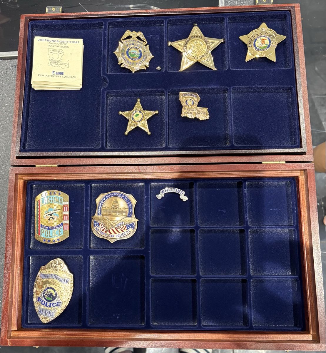 Plaketten & Abzeichen: Sammlung Amerikanische Polizeiabzeichen von GÖDE – Neu (gemäss Beschreibung) aus Gontenschwil von andih1983 2