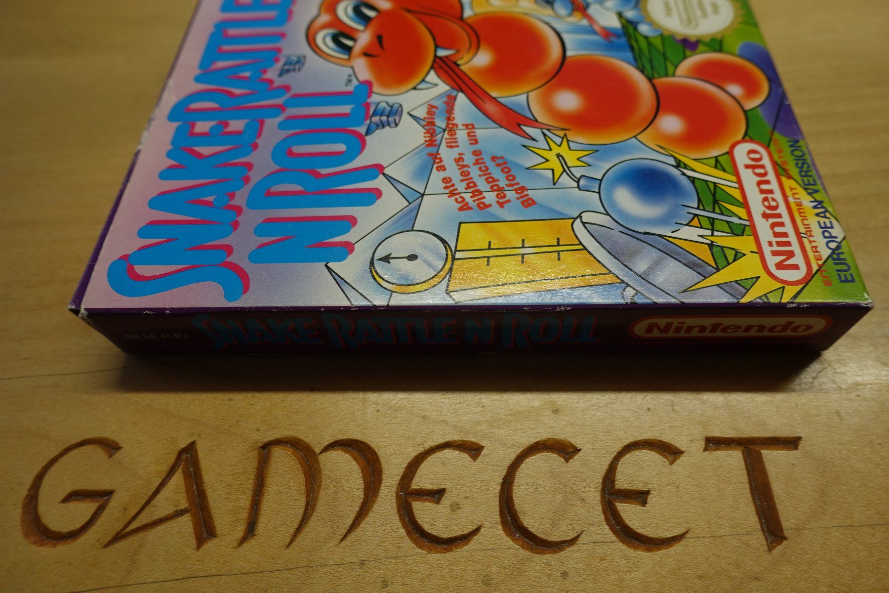 Nintendo Giochi: Snake Rattle n Roll NES Nintendo PAL B – Usato da Steinach venduto da Gamecet 3