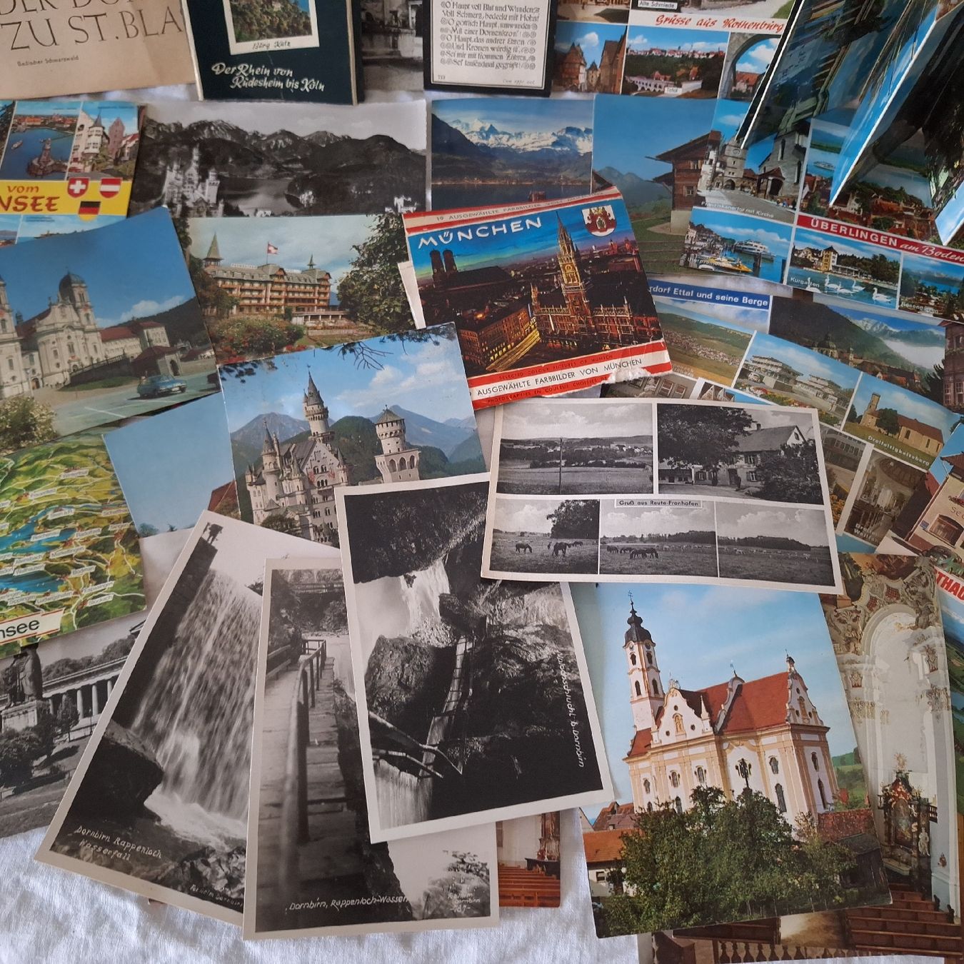 Ansichtskarten: Versand möglich! Diverse, alte Postkarten, Souvenirkärtli – Gebraucht aus Winterthur von Goldpipau 8