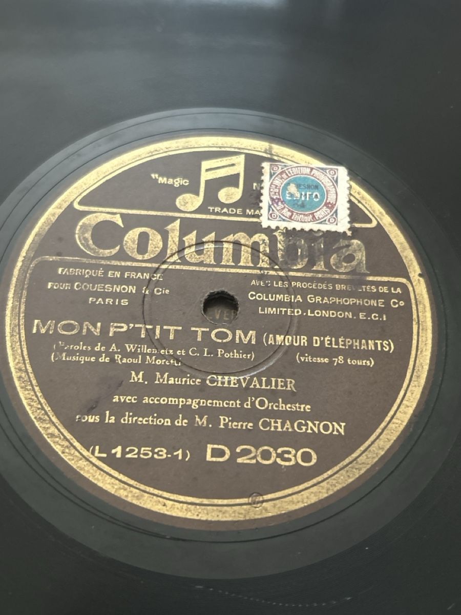 Dischi in vinile: 5 Schellackplatten Maurice CHEVALIER – Usato da Biel/Bienne venduto da NitnelavV 2