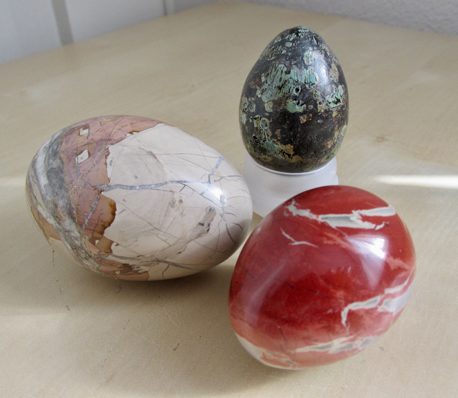 Pierres précieuses: 3 Eier aus Edelstein – D'occasion à Winterthur par mat_q5d5 1