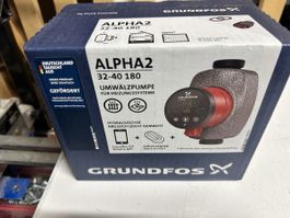 Grundfos Umwälzpumpe Alpha2 32-40 180 neu in OVP