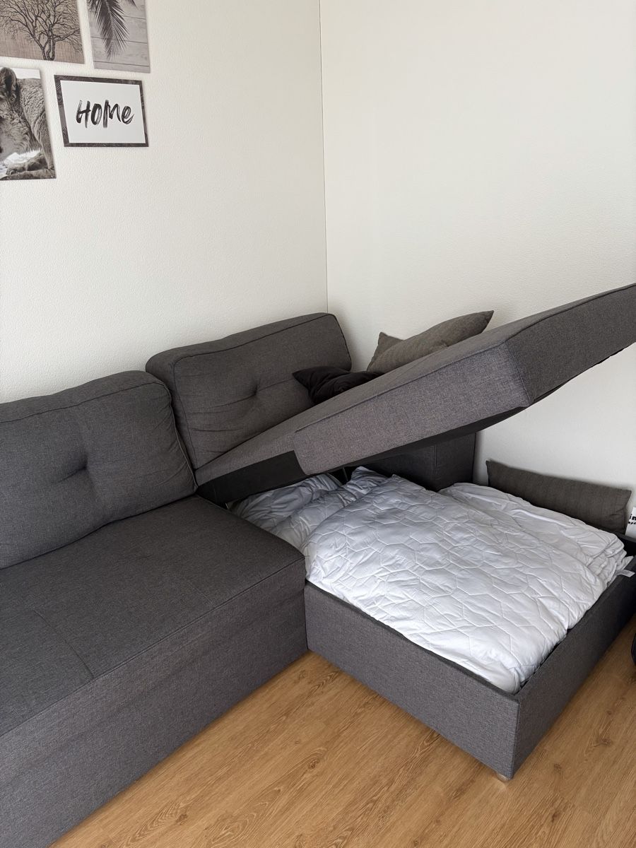 Divani: Ecksofa mit Bettfunktion und Stauraum – Usato da Uzwil venduto da DakiM 5