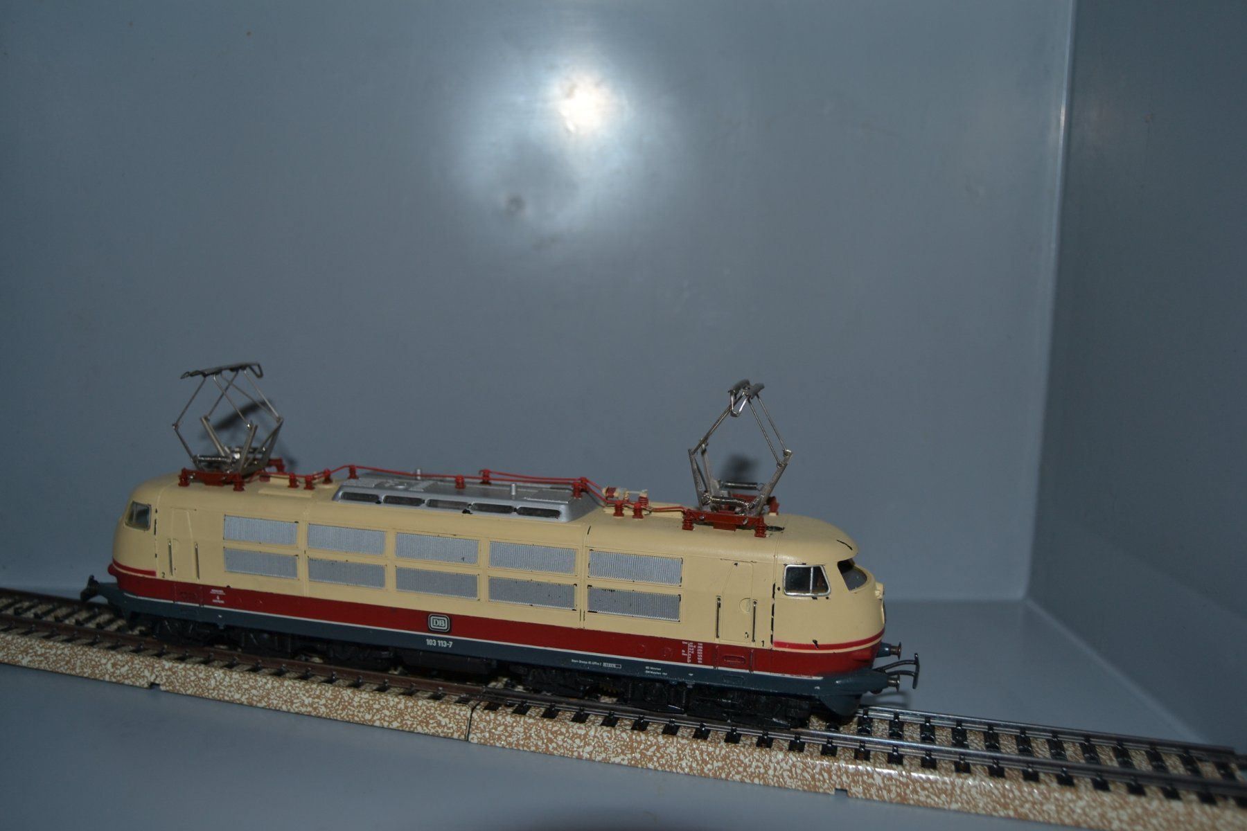 Märklin Modellini di ferrovie: E-Lok BR 103 DIGITAL mit 2 Wagen – Usato da Wil SG venduto da fanofrio 3