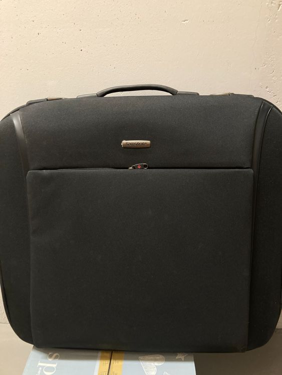 Sac à Vêtements Vintage Samsonite Extensible - Porte-costume Et Robes Jusqu'à 45", Vert, Solide Et Verrouillable