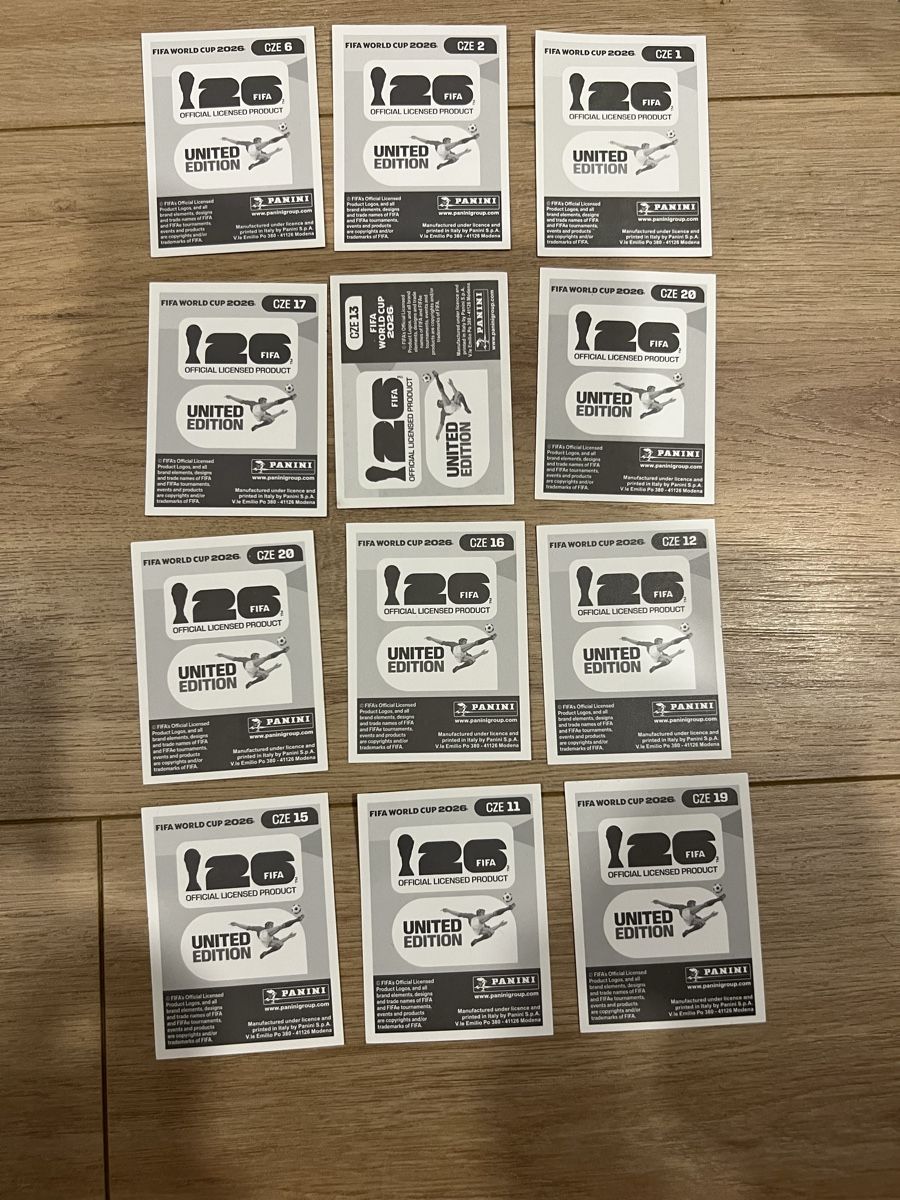 Panini Carte collezionabili: FIFA World Cup 2026 Panini Sticker  CZE – Nuovo (secondo la descrizione) da Dornach venduto da SO1 1
