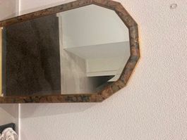 Miroir décoratif vintage - Style, biseauté, en parfait état!
