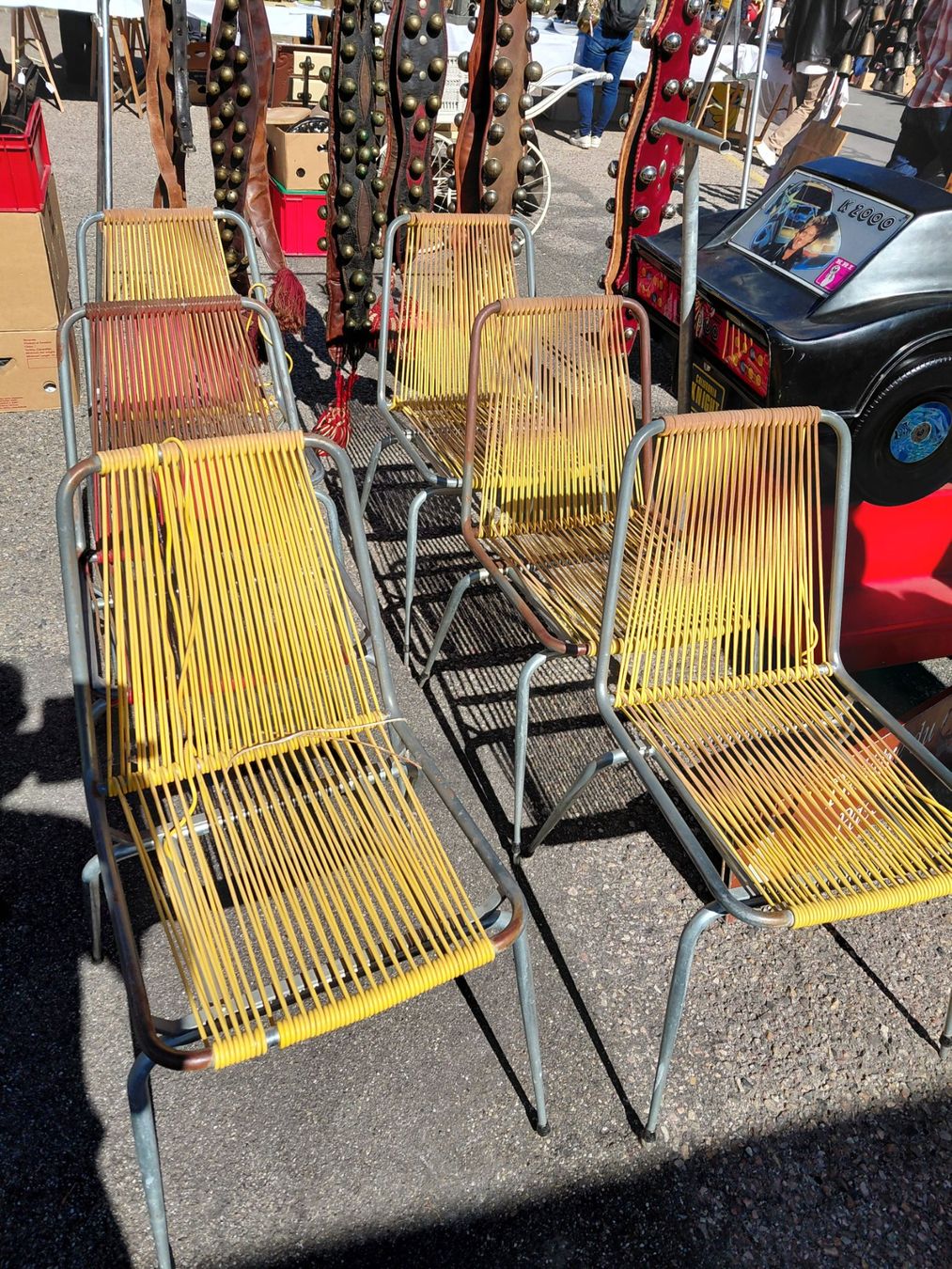 Chaises: Chaises spaghetti – D'occasion à Noiraigue par pel_ny7d