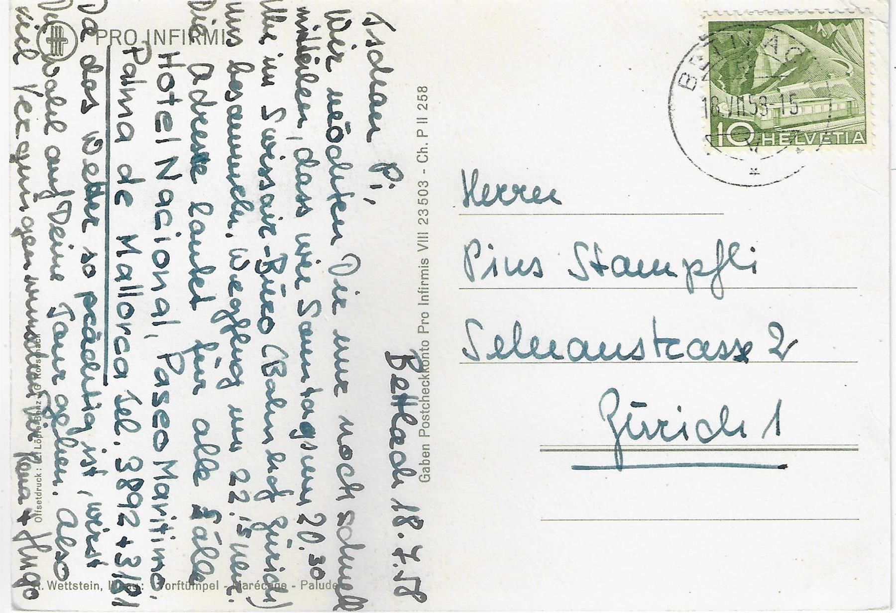 Cartoline postali: Torfstümpel, marecage, palude – Usato da Ettingen venduto da Kartenplanet 1