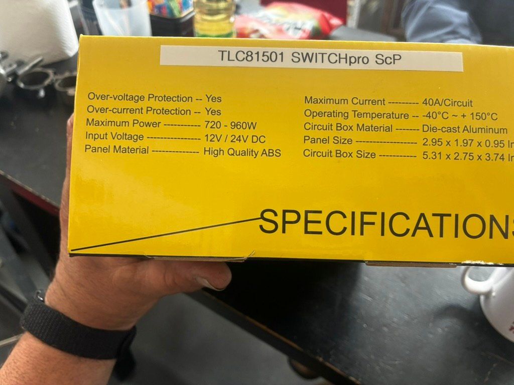 Alle Ersatzteile: TLC Switch Panel Pro 8Linien Fahrzeugteil Relais – Gebraucht aus Zollbrück von storm72 3