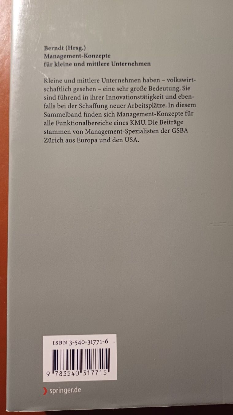Bücher: Management Konzepte – Neu (gemäss Beschreibung) aus Zollikerberg von Kaugo 2