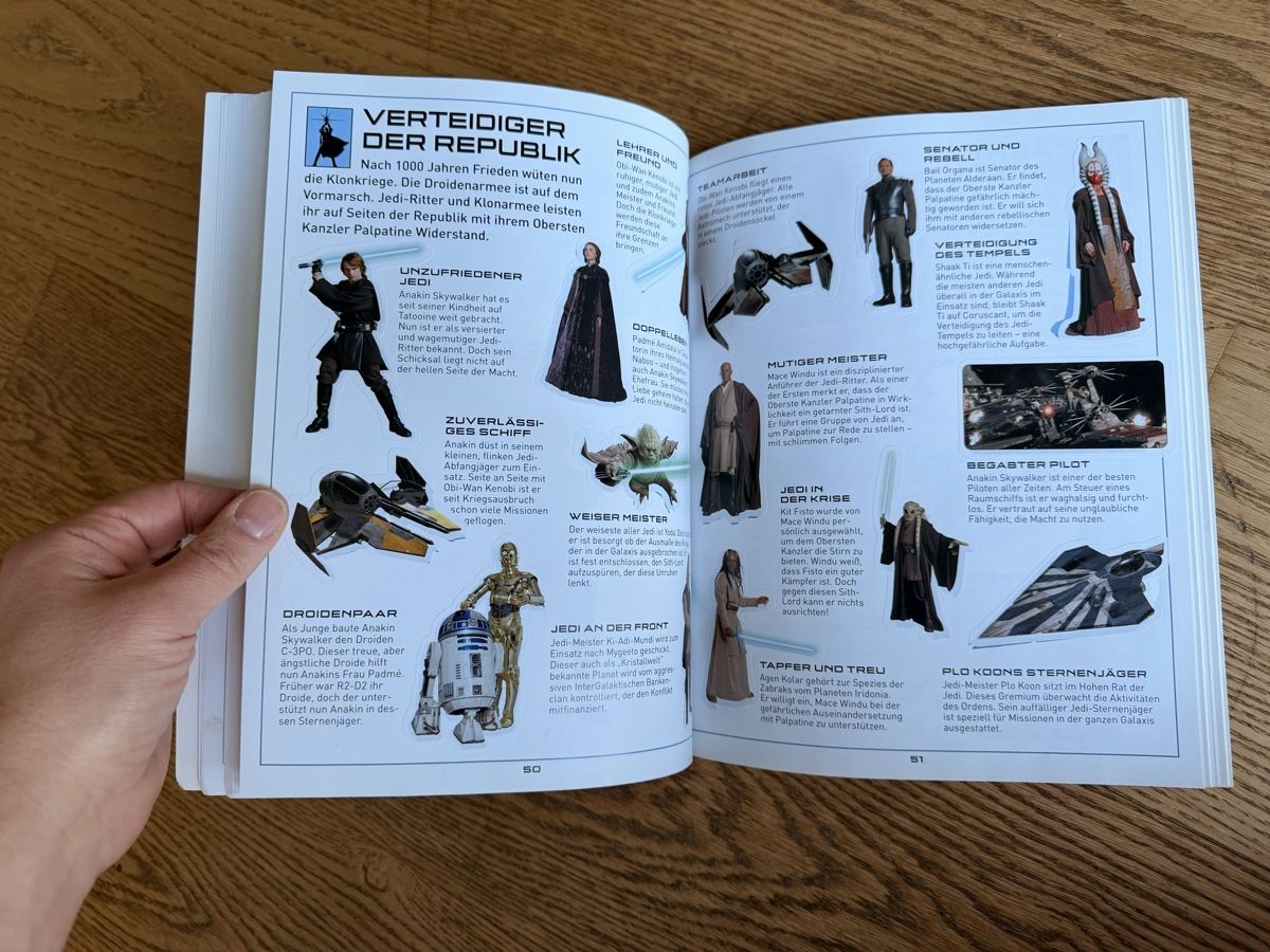 Bücher: STAR WARS: Das grosse Stickerbuch (2015) – Gebraucht aus Hünenberg von Paddels 3