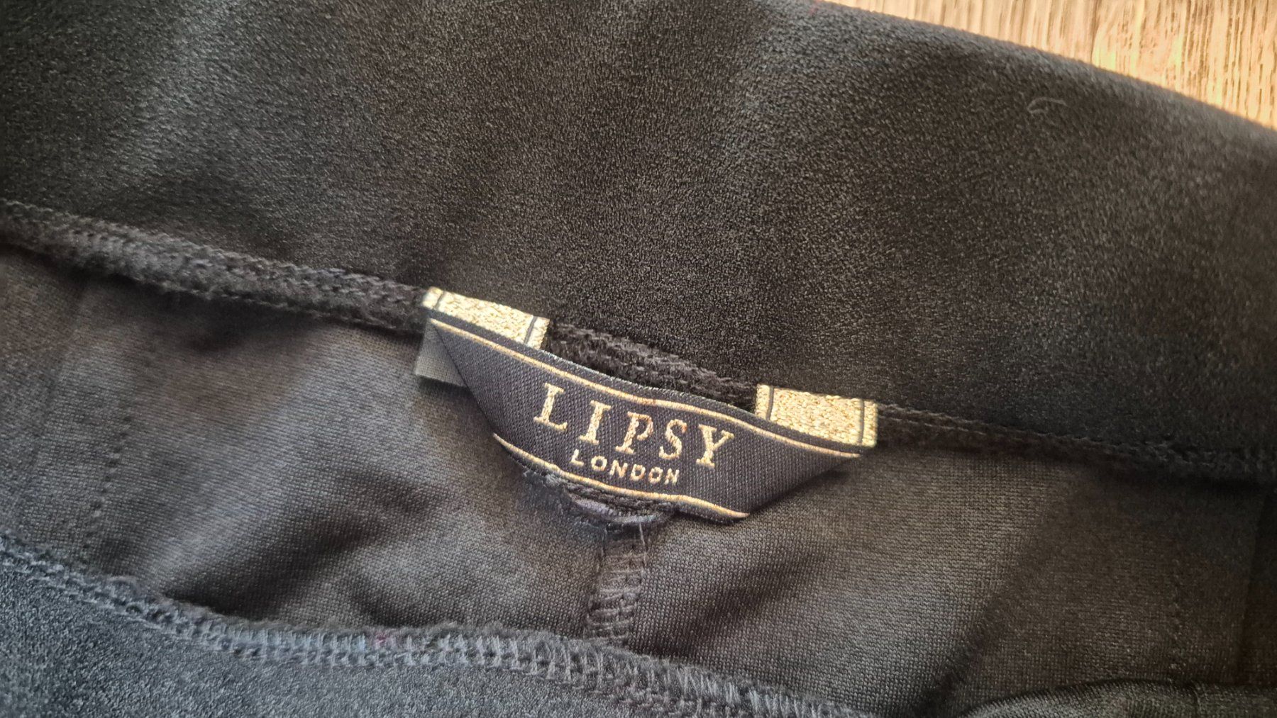 Hosen: Lipsy London black + leopard wide pants – Gebraucht aus Zürich von monadiederich 1