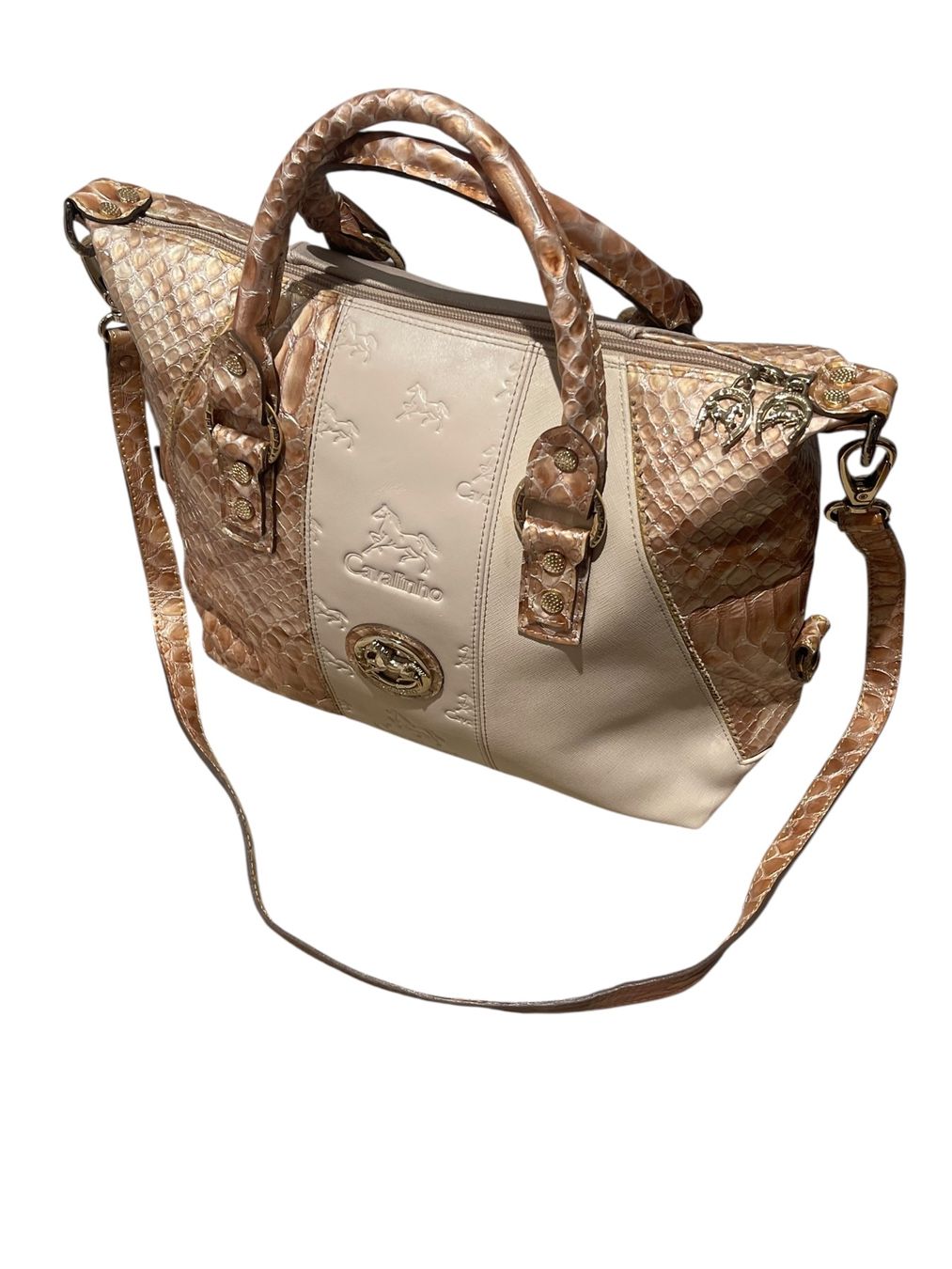 Borse da donna: CAVALINHO SHOPPER TASCHE MEGA HINGUCKER LEDER NP 250.- – Usato da LUZERN venduto da modeundlifestyle 1
