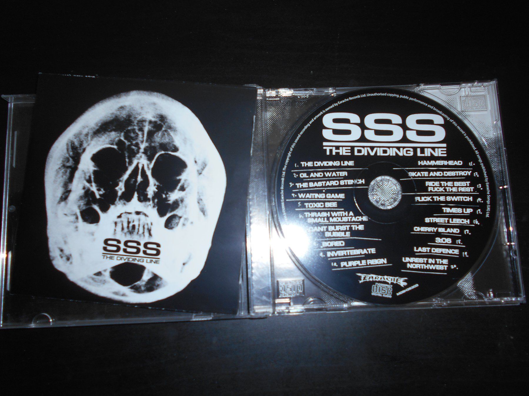 CD: SSS – The Dividing Line / 2008 – Usato da Aarberg venduto da witchhunter01