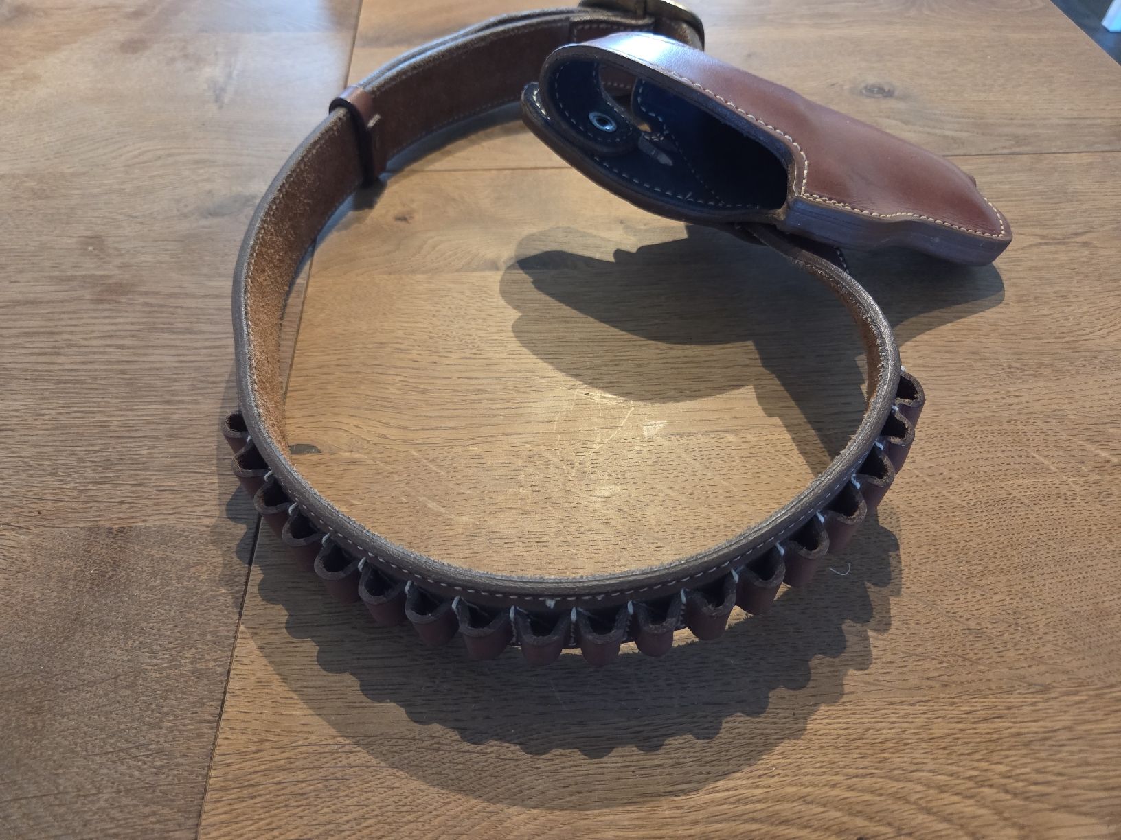 Tir sportif: Echtleder Gurt mit Holster – Neuf (Voir description) à Menzingen par anaconda69 1