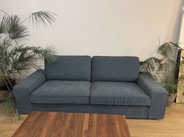 Canapé 3 places KIVIK Ikea bleu