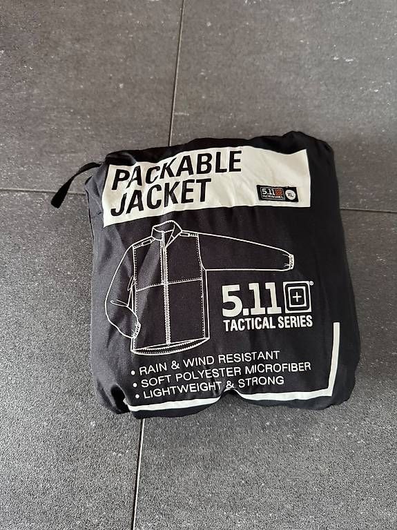 Jacken: Veste compacte Packable Jacket 5.11, noire, taille XL – Gebraucht aus Essertines-Yverdon von lio1978 1