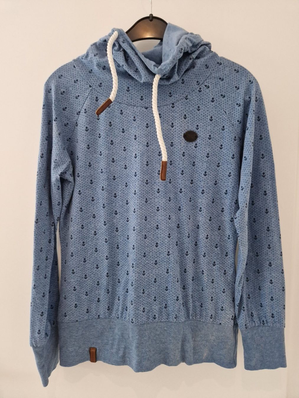 Naketano Pullover & Sweatshirts: Naketano Pullover Hoodie blau Anker Gr.M Damen – Neu (gemäss Beschreibung) aus Rheinau von inStyleSg