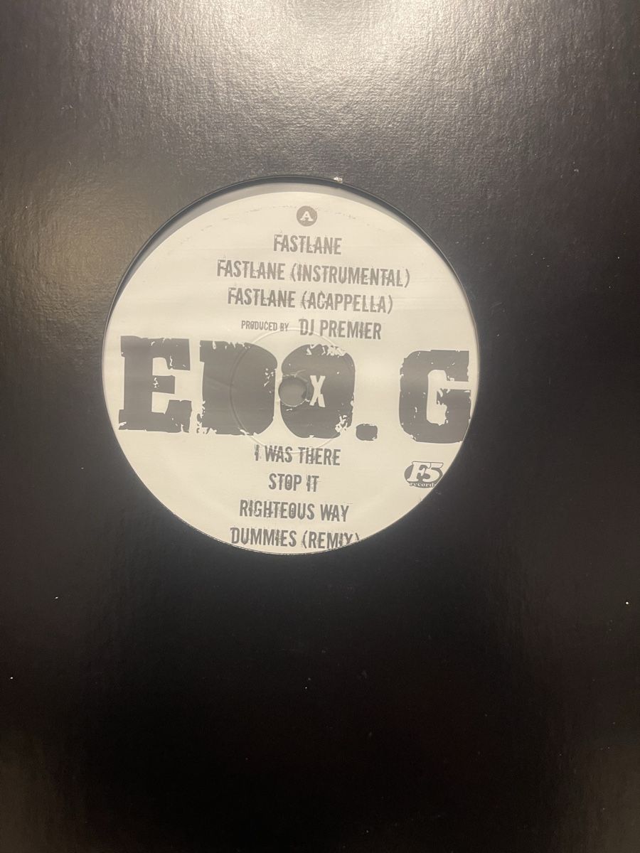 Schallplatten: EDO.G / Fastlane EP – Neu und originalverpackt aus Dagmersellen von stonefinger 1