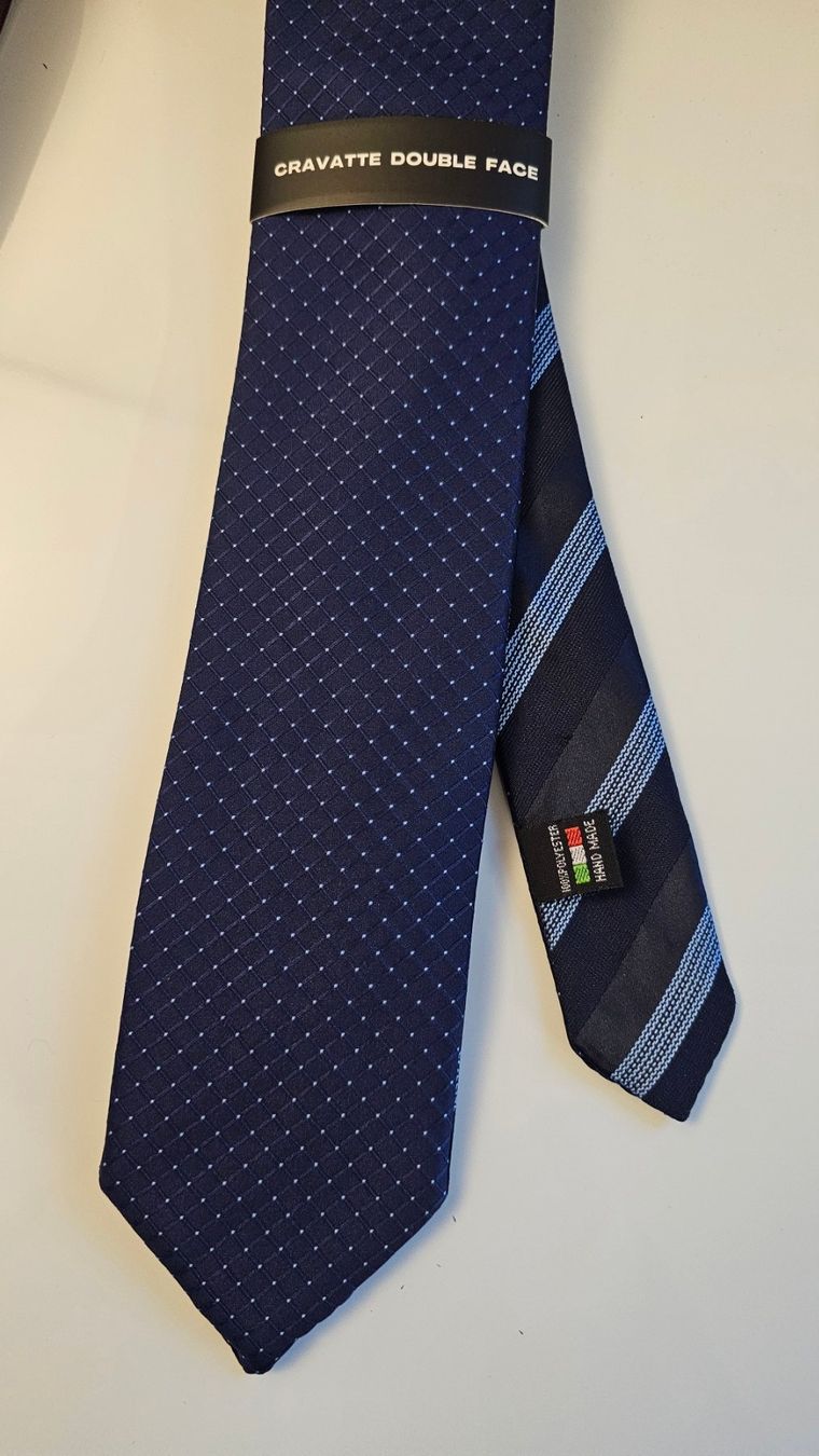 Cravatte: Krawatte reversible doubleface zweiseitig tragbar – Nuovo e nell'imballaggio originale da Fehraltorf venduto da yan_t9yg 2