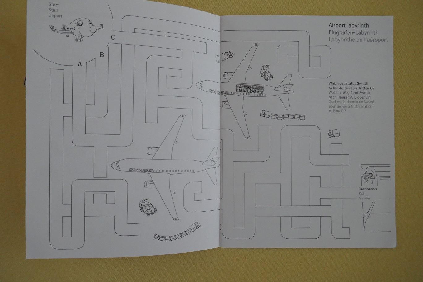 Libri: Malbuch von SWISS – Usato da Horgen venduto da Feli39 2