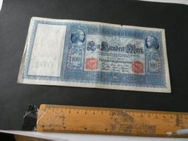 Dt. Reich 1910, 100 Mark - sog. Flottenhunderter