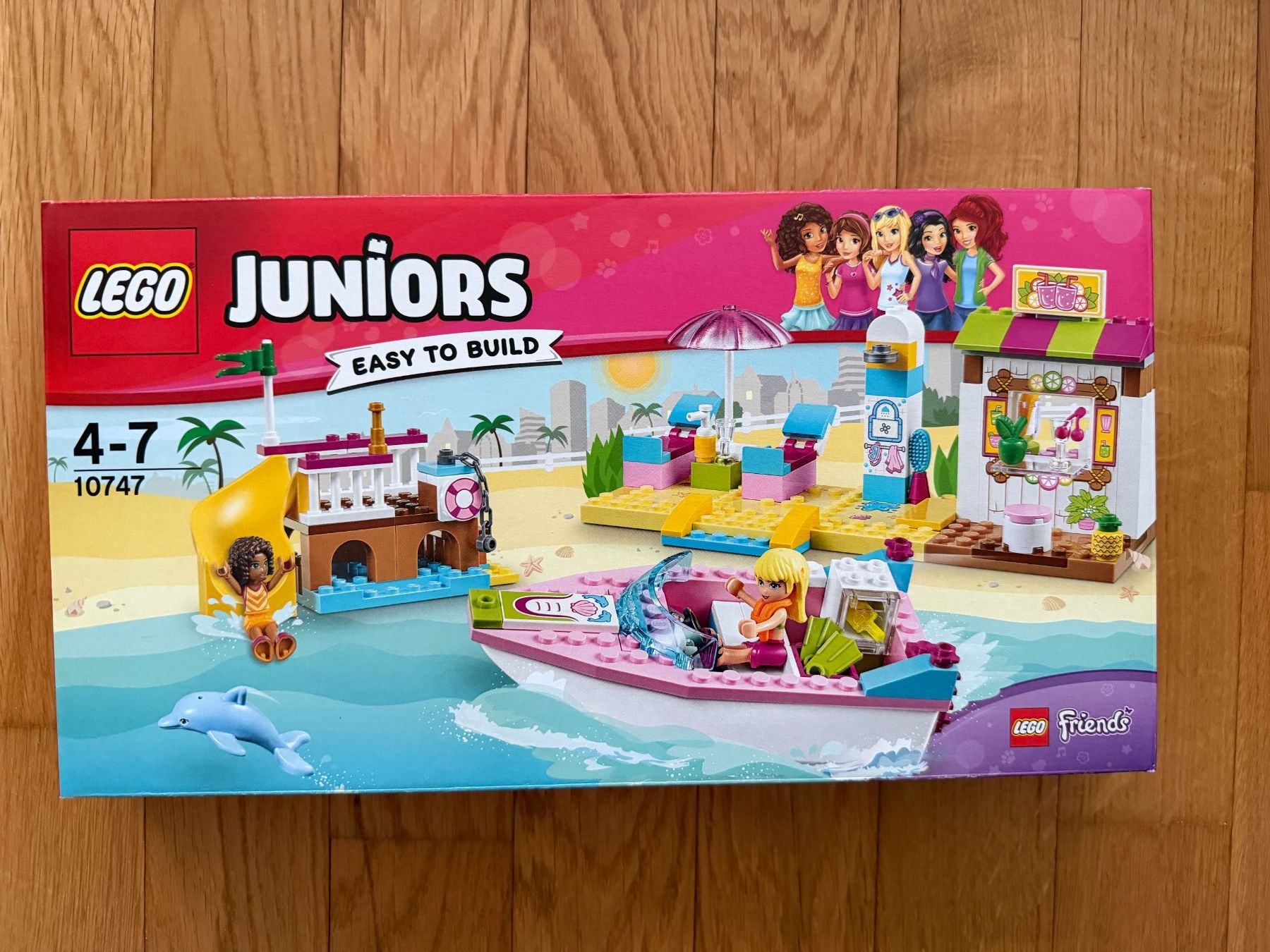 Lego Spielzeuge: Leog 10747 Andrea & Stephanies Strandurlaub – Neu und originalverpackt aus Reichenburg von Sternschnuppa