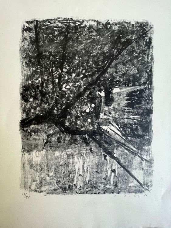 Grafica & Litografie: Lithographie von Henri Schmid (1924-2009) signiert – Usato da Baar venduto da Sonne5057