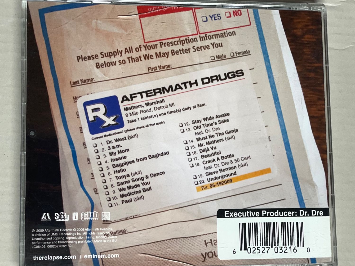 CDs: EMINEM – D'occasion à Muri b. Bern par AdidasCollector 3