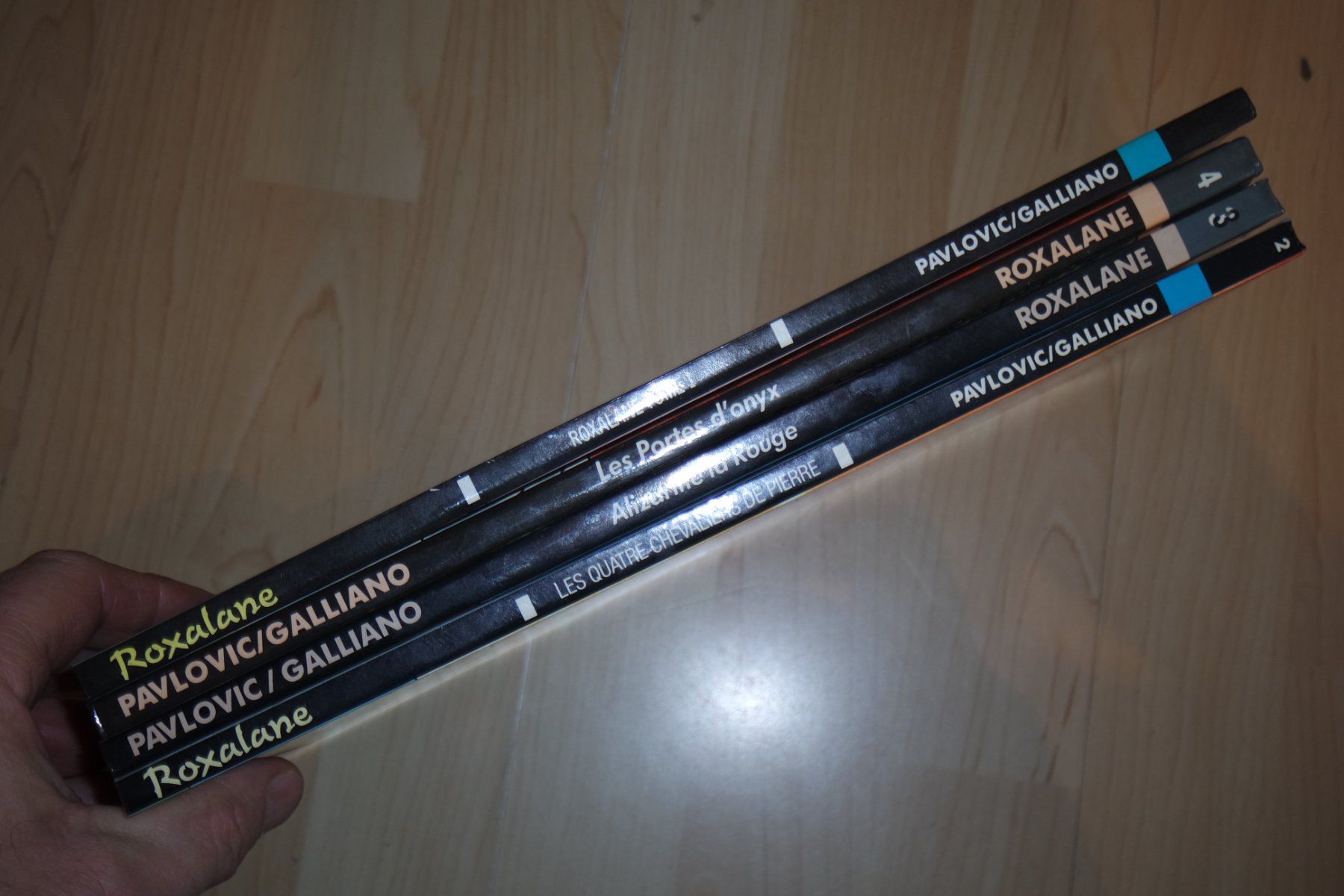 BD: ROXALANE     °°°° COLLECTION COMPLÈTE 4 ALBUMS °°°° – D'occasion à Avenches par WEBHobby 1