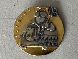 Basler Gold-Fasnachtsplakette 1962