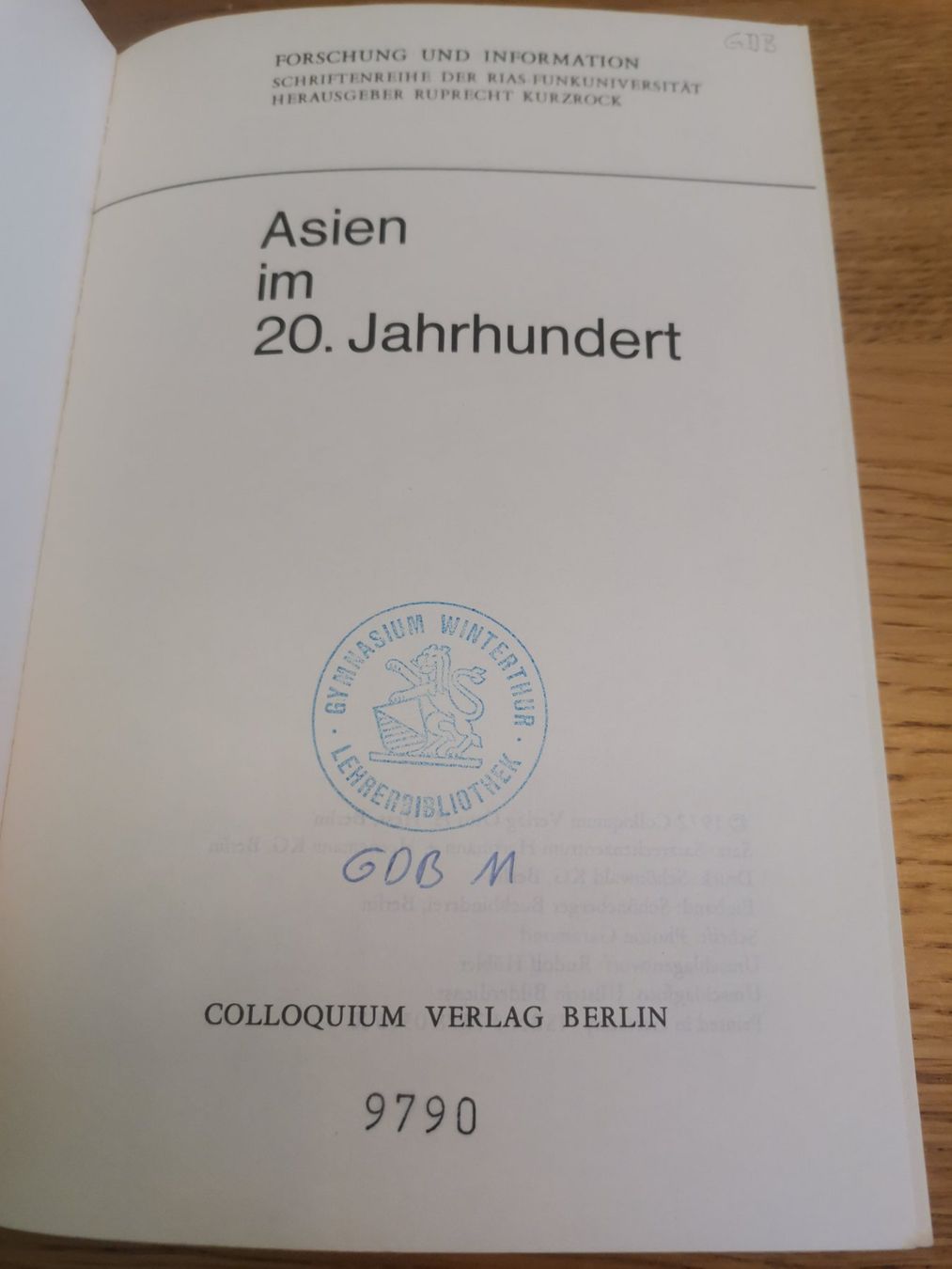 Bücher: Asien im 20. Jahrhundert – Gebraucht aus Wiesendangen von MMoretto 1