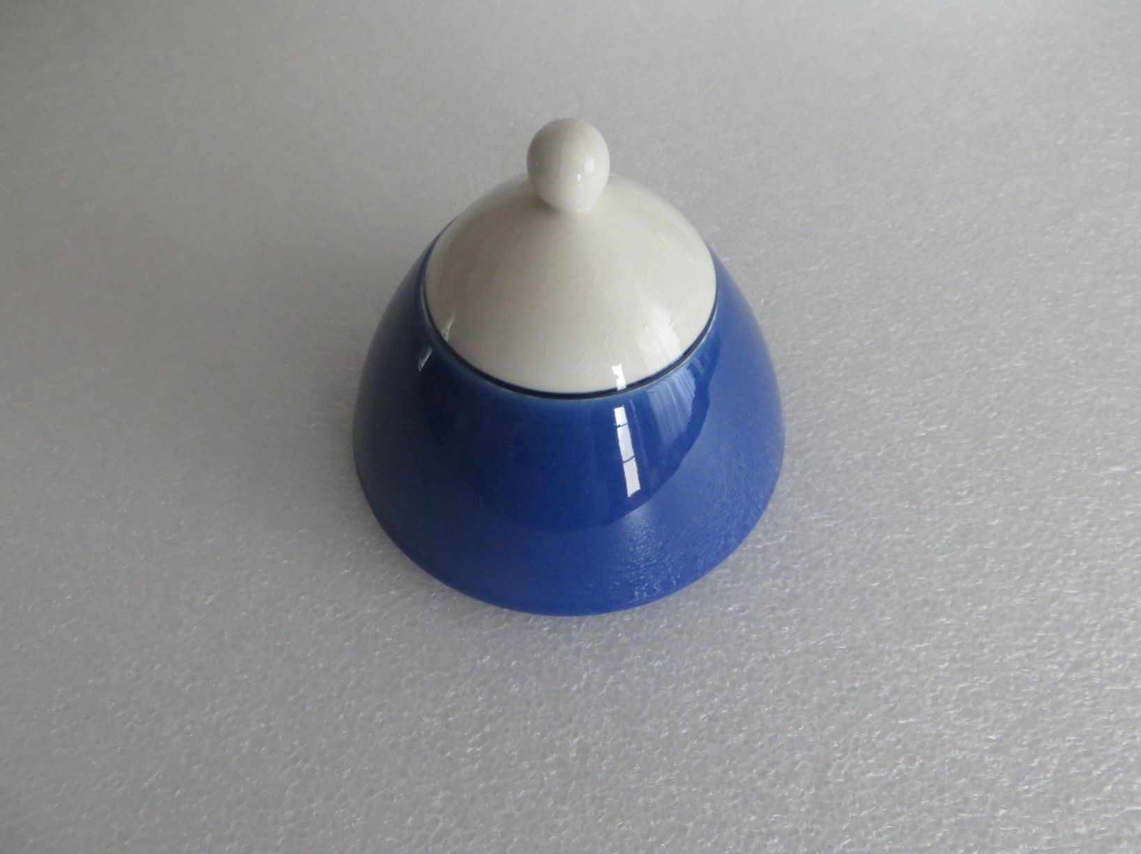 Zuckerdosen: Zuckerdose marineblau-weiss – Neu (gemäss Beschreibung) aus Allschwil von Boutique_16b