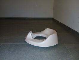 WC-Sitzverkleinerer für Kinder hellrosa
