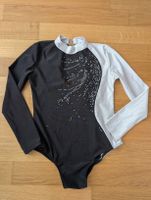 Turnanzug Gr. 128 mit Strass, Langarm