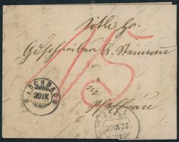 LU Fischbach - Zwergstempel - Zell - Brief