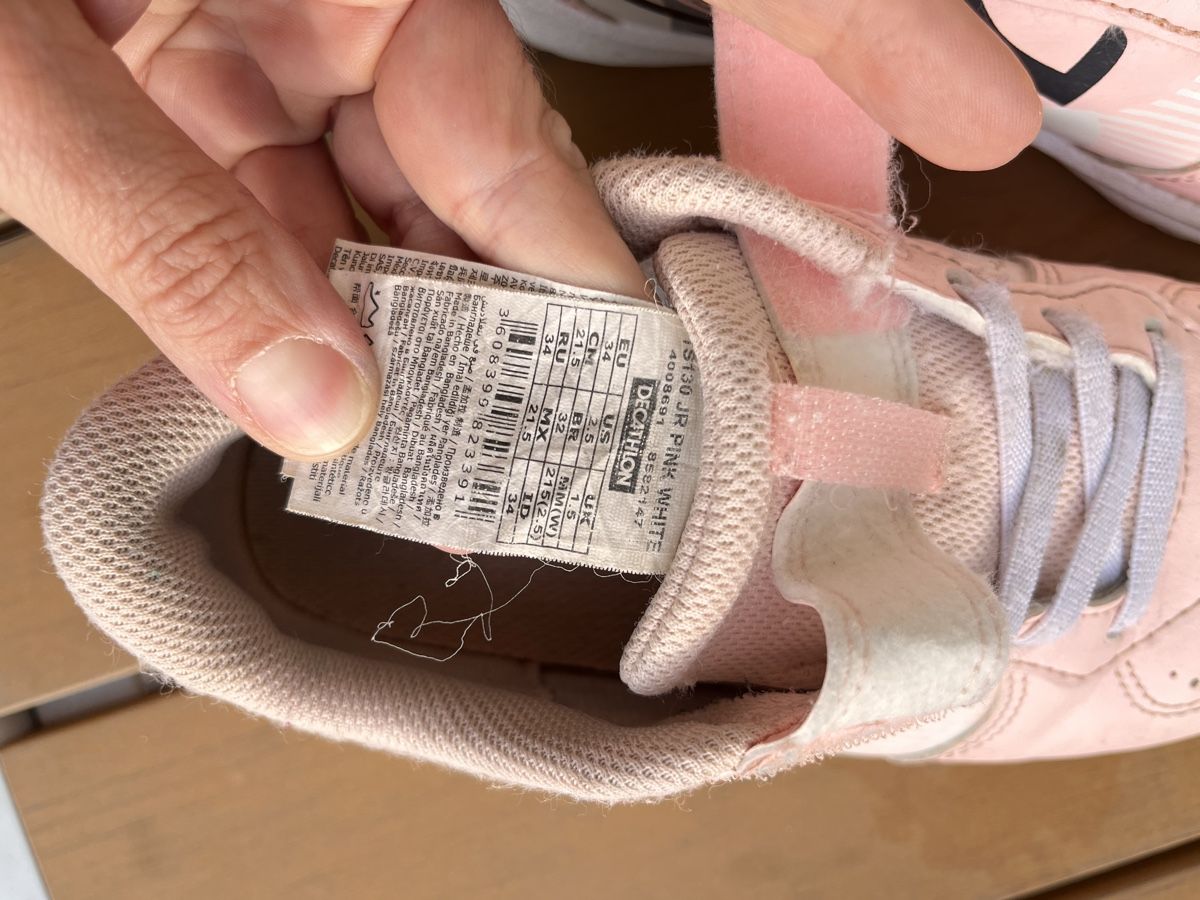 Decathlon Chaussures filles: Turnschuhe Gr. 34 – D'occasion à Salenstein par gal_npx7 3