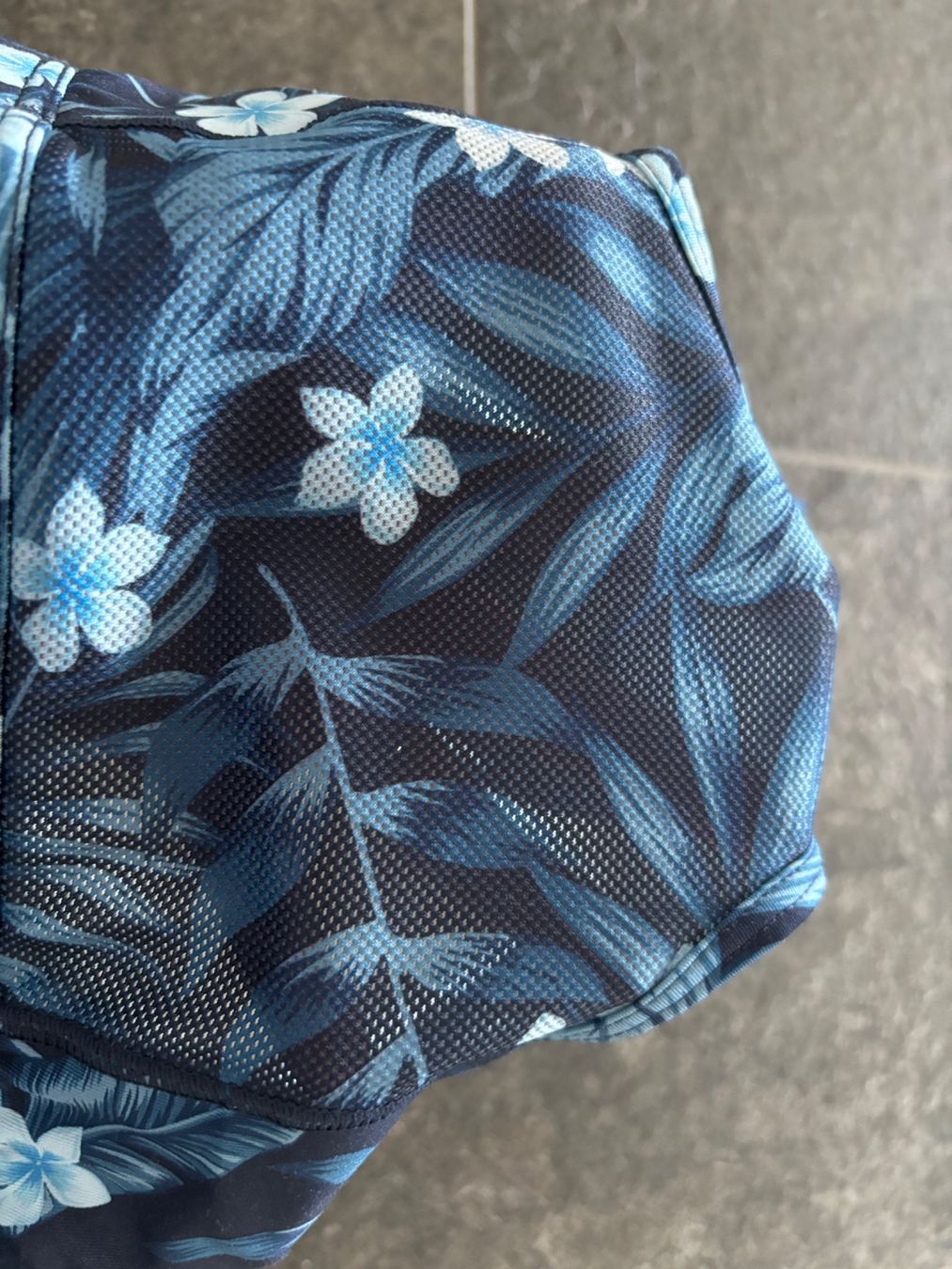 Autres dessous: BH - blau mit Blumenmotiven - Gr. M – D'occasion à Stadel par Chanel_5 2
