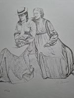 BODMER PAUL LITHOGRAPHIE SIGNIERT NUMMERIERT