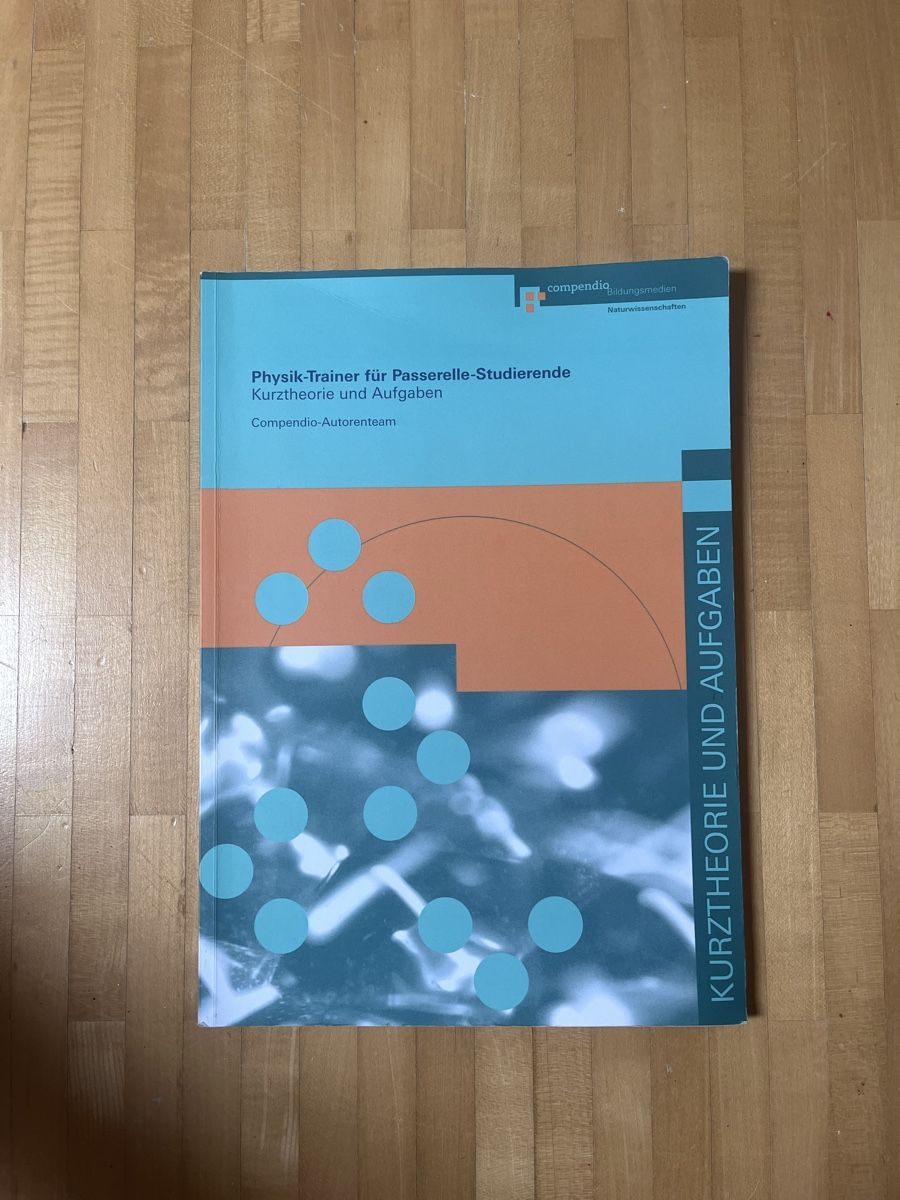 Bücher: Physik Trainer Passerelle Studierende + Lösungsbuch – Neu (gemäss Beschreibung) aus Henggart von aleessiaa.ju