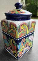 Pot de cuisine en céramique artisanal / Talavera - Mexique