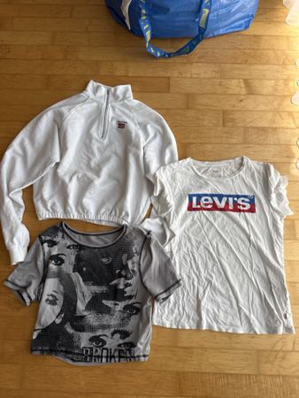 3er Pack T-Shirts Levi's, Oversize Sweater & Print-Shirt S