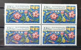 Deutschland-Mi 1262 ** Viererblock (7)