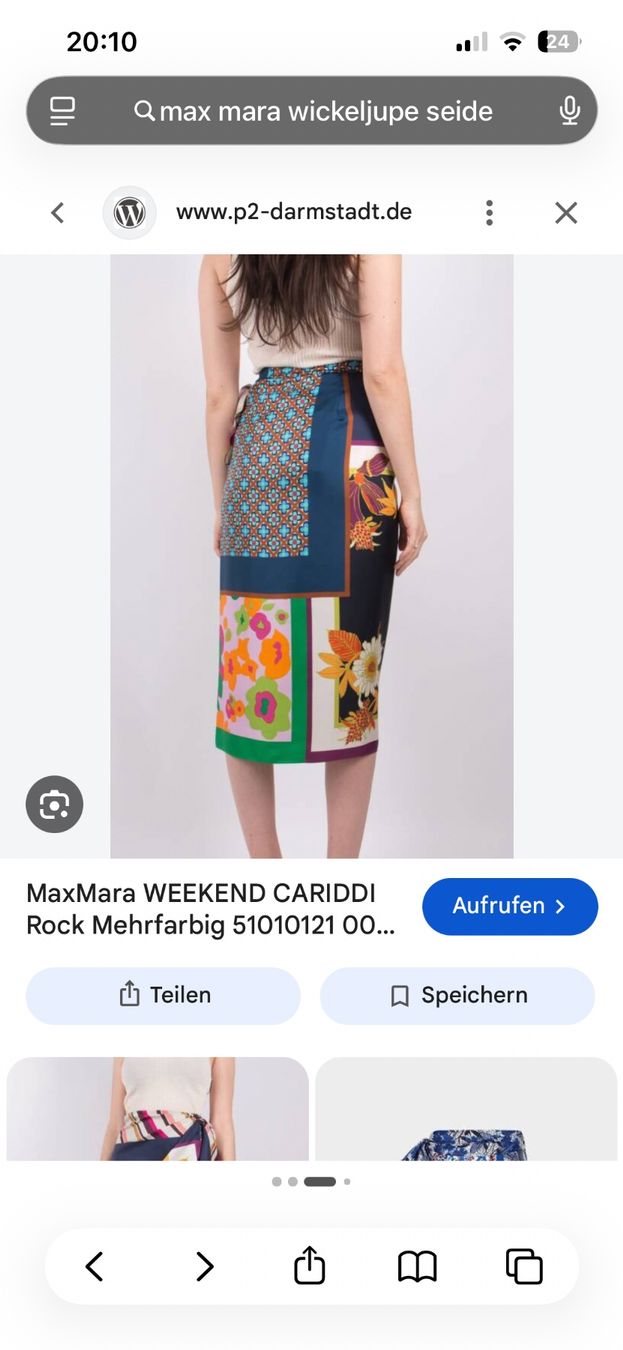 Max Mara Gonne: Max Mara Wickeljupe SEIDE – Nuovo (secondo la descrizione) da hüntwangen venduto da Fiorenzaanna 4
