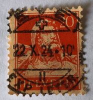 Nr158 HelvetiaTellbrustbild Vollstempel