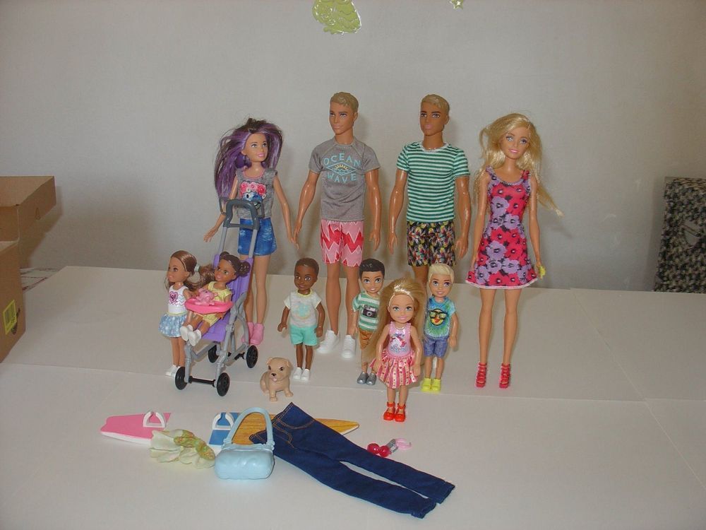 Barbie et sa clearance famille